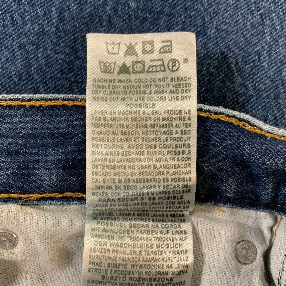 Levi's 505 Men's Dark Wash Denim Jeans‎
